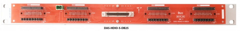 DAS-HDIO-S-DB25 rear view